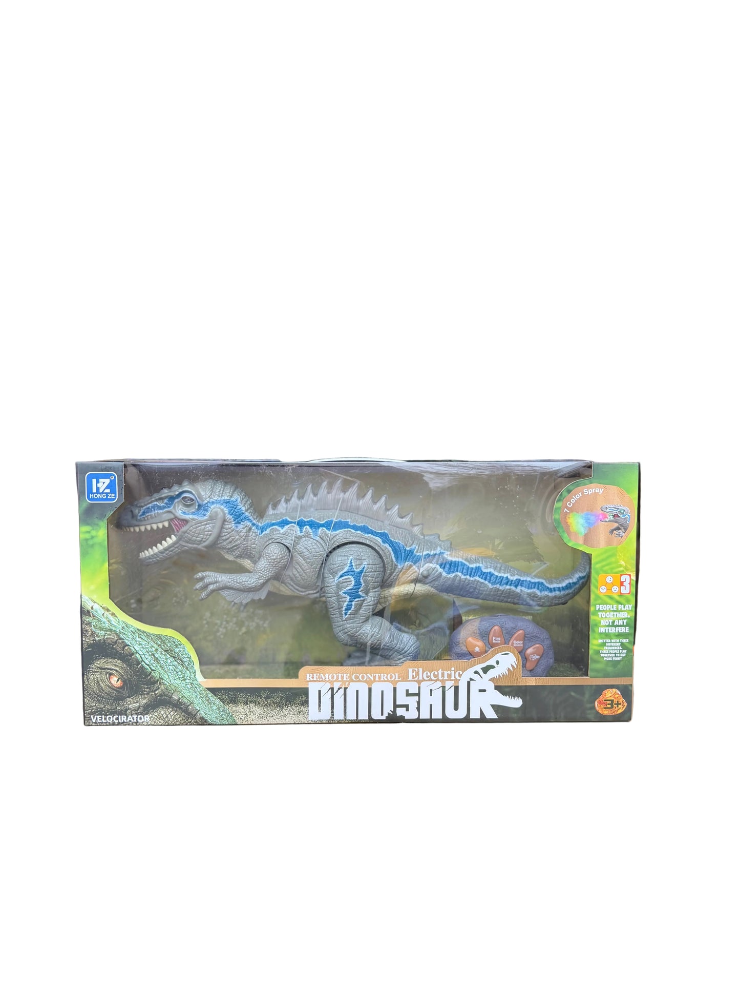 Remote Control Electric Dinosaur Toy with Lights – Interactive RC Dinosaur for Kids (Ages 3+)