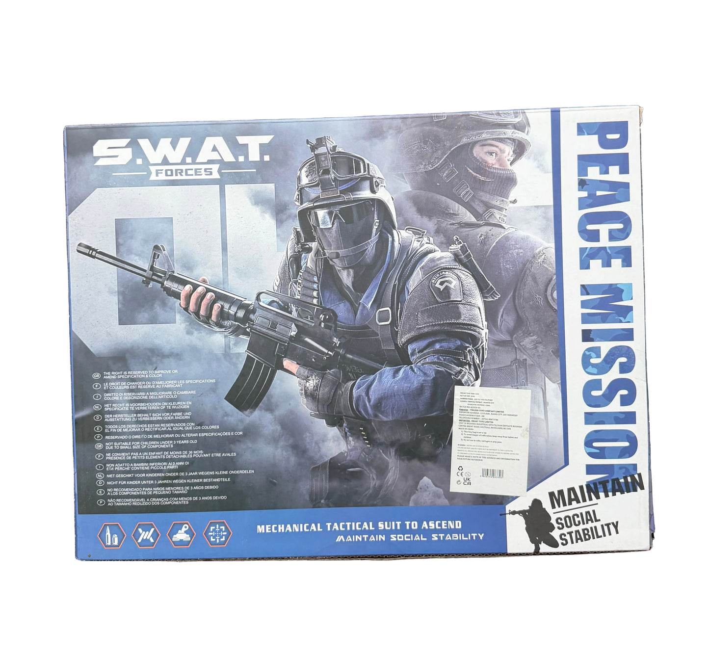 Police Mission Play Set – SWAT Role Play Toy
