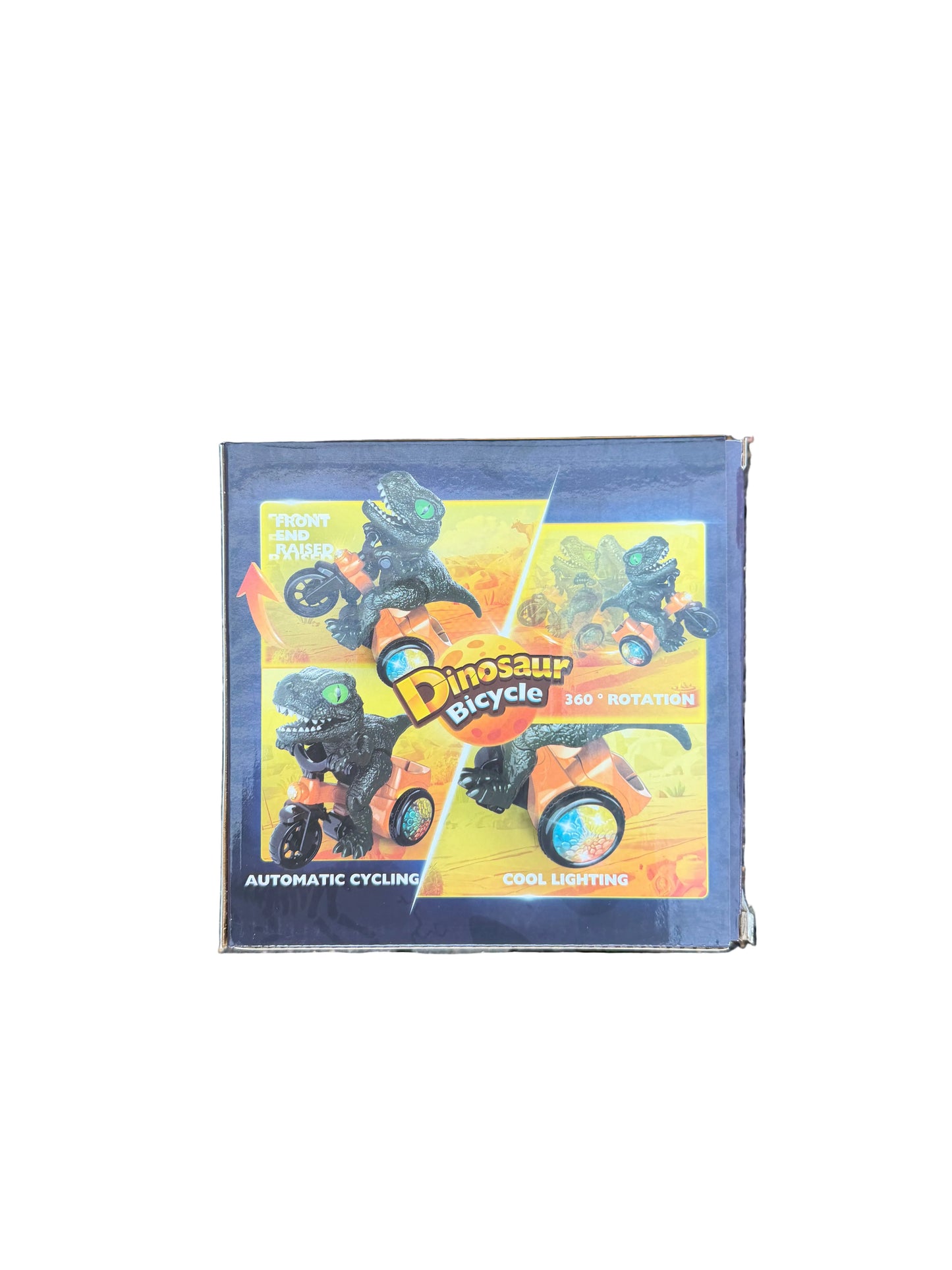 Dinosaur Motorcycle Bump & Go Toy – Light-Up Action Ride 3+