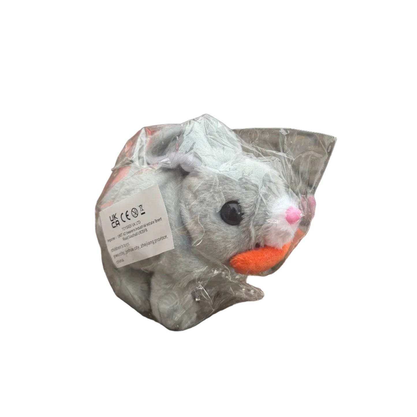 Walking & Sound Plush Rabbit Toy – Battery Operated