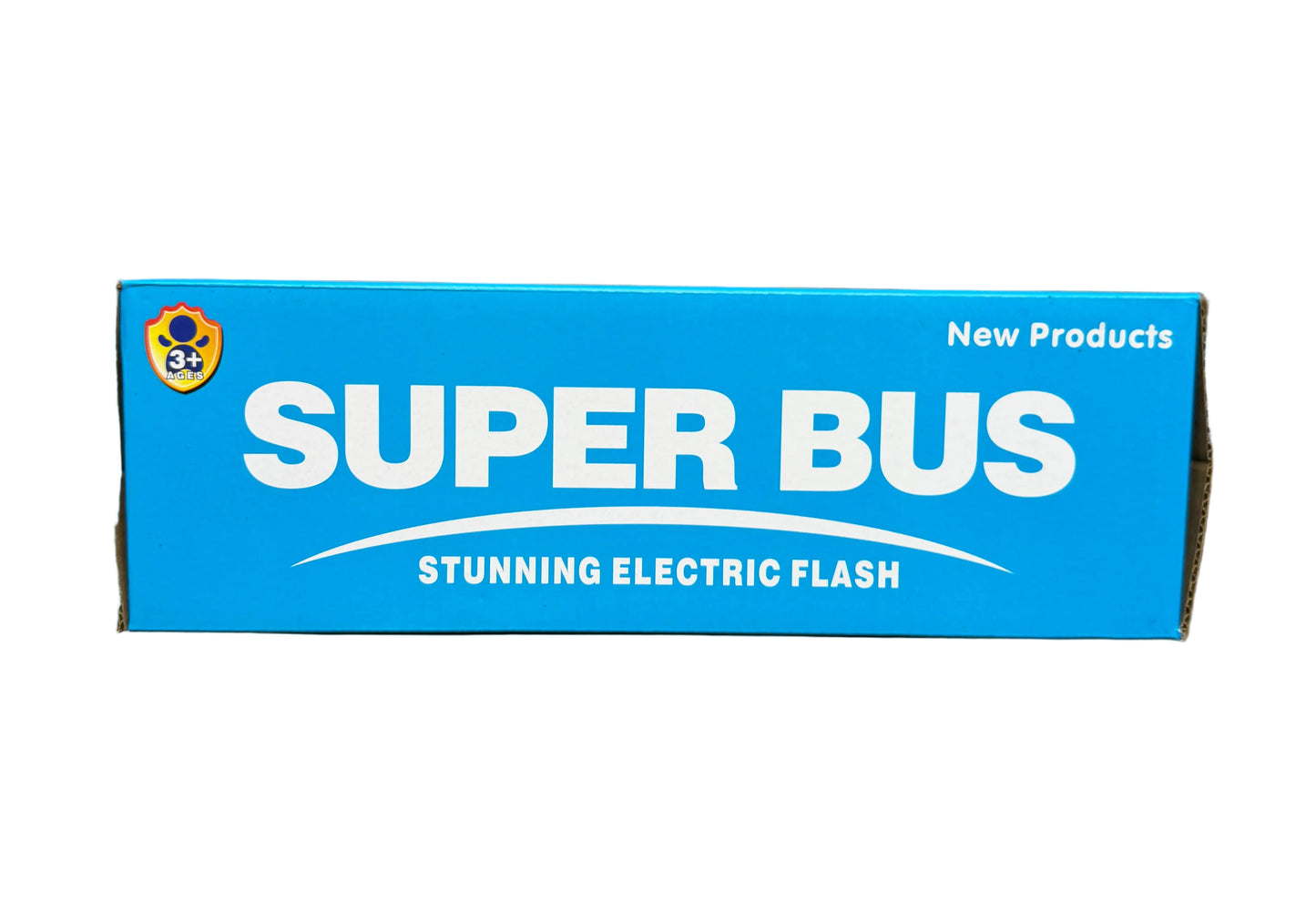 Electric Toy City Bus with Lights & Music – Bump and Go Vehicle Toy (Ages 3+)