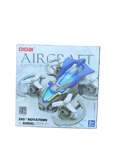 Bump and Go Toy Aircraft with Lights & Music