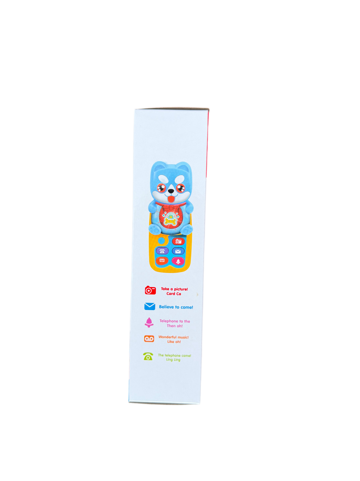 Baby Musical Phone Toy – Light & Sound Sensory Learning Toy for Toddlers (12+ Months)