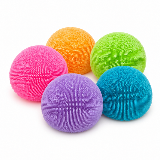 Fuzzball Sensory Squeeze Ball – Soft Fidget Toy for Kids